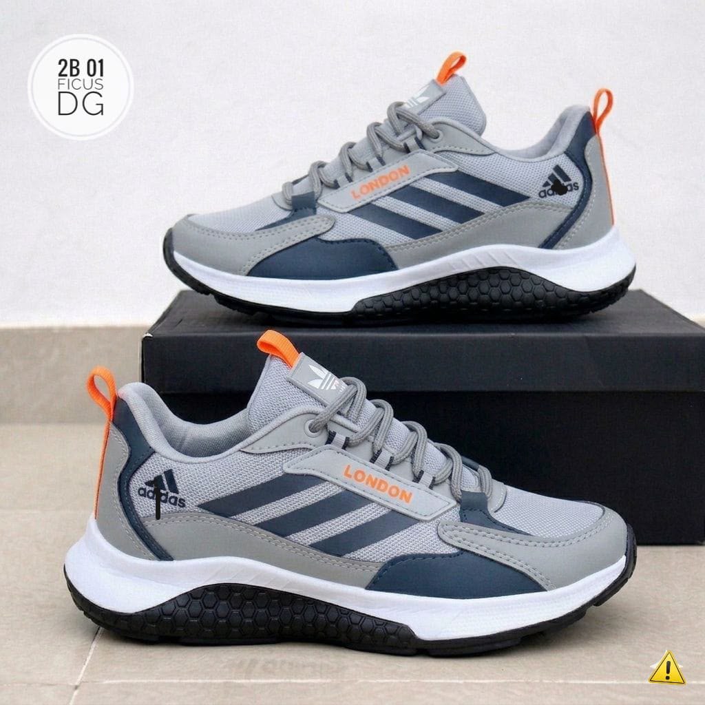 Deportivos London  color London Gris